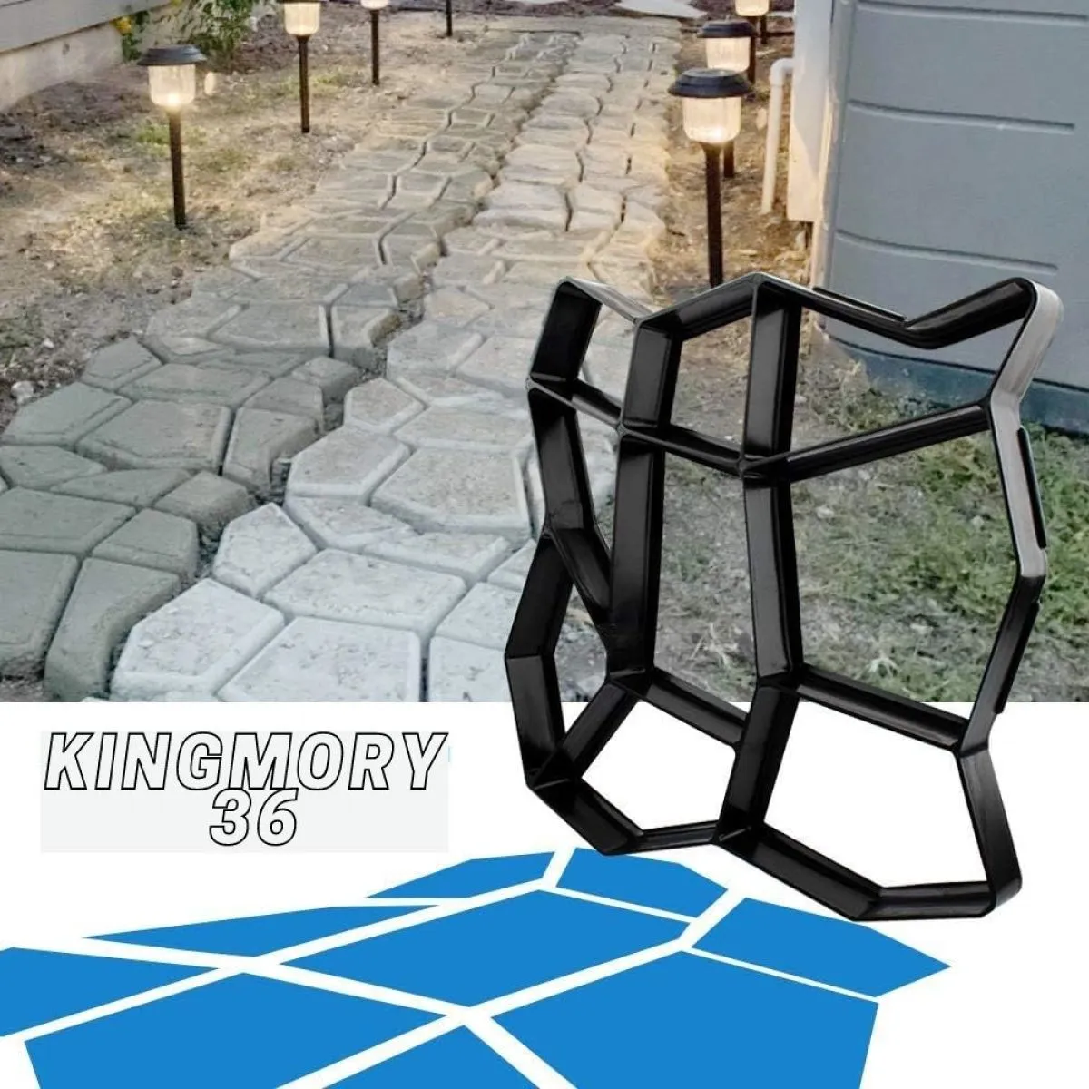 KingMory 36 - Kalup za izradu vrtne staze - Zagreb