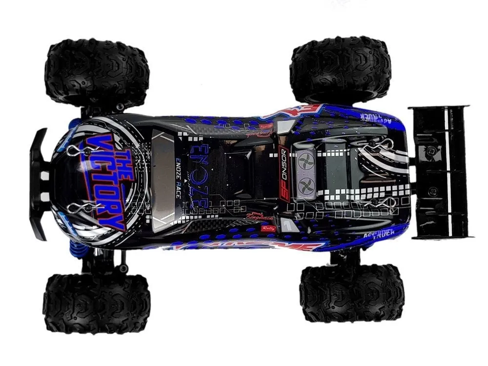remote controlled rally car 1:18 blue enoze 9302e speed 45 km/h - slika 4