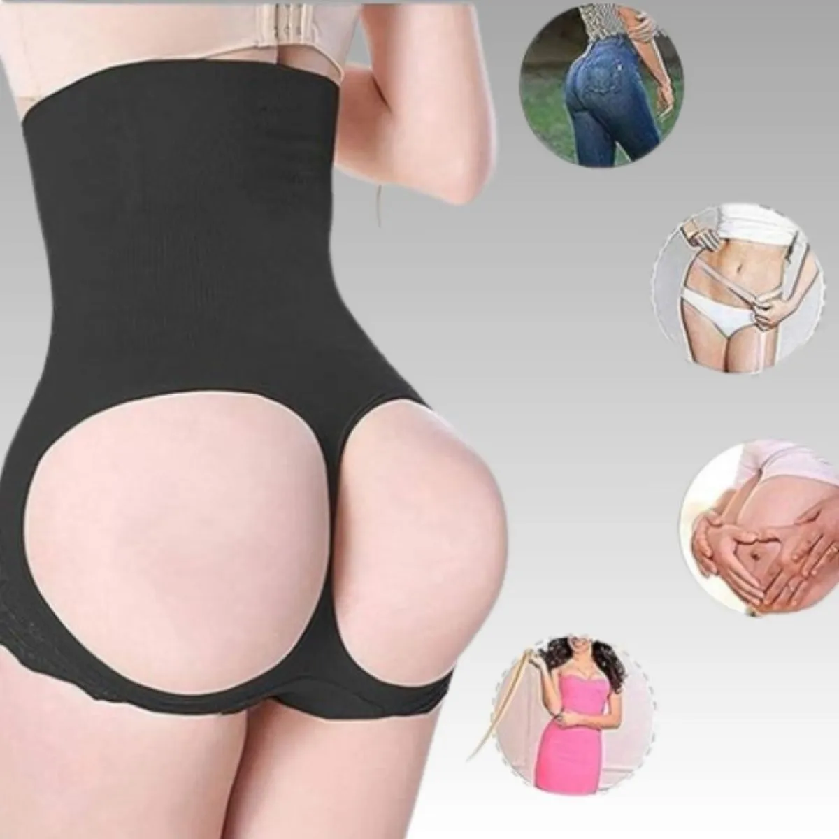 steznik za oblikovanje tijela i podizanje stražnjice push-up - slika 4