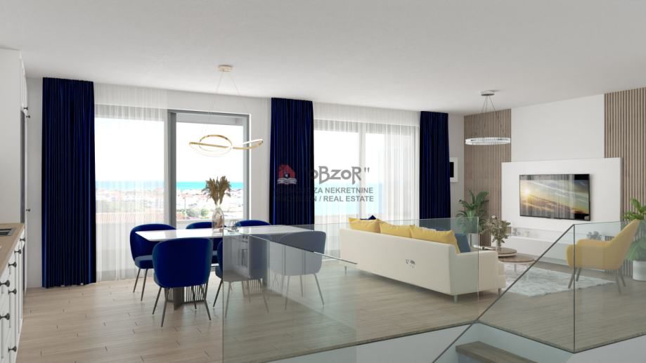 povljana- dvoetažan apartman (s8) 145,51m2 - novogradnja - slika 7