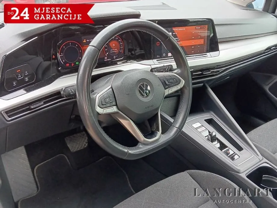 vw golf 8 2.0 tdi dsg,ambient,servis,reg.do 07/26,leasing bez učešća ! - slika 11