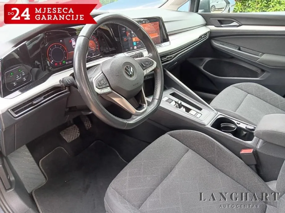 vw golf 8 2.0 tdi dsg,ambient,servis,reg.do 07/26,leasing bez učešća ! - slika 13