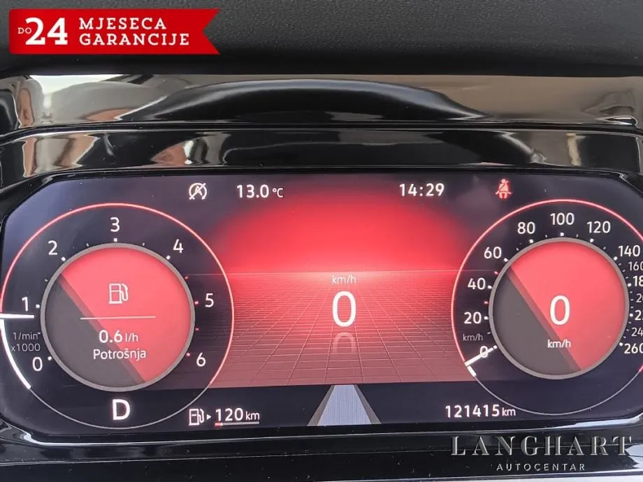 vw golf 8 2,0 tdi,dsg,hr-vozila,servisna,reg.08/26, leasing bez učešća - slika 13