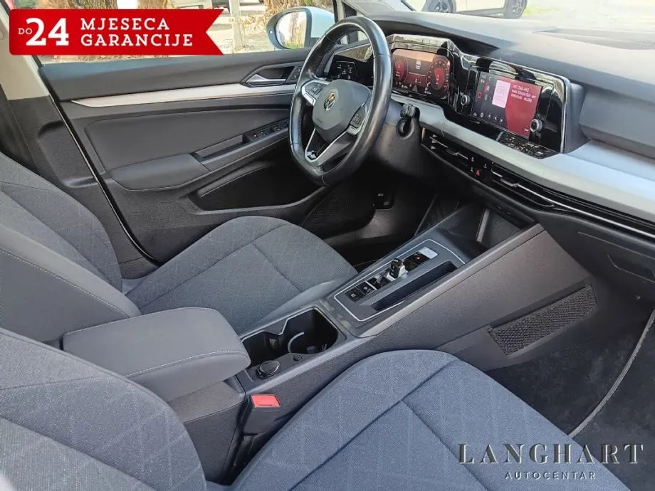 vw golf 8 2,0 tdi,dsg,hr-vozila,servisna,reg.08/26, leasing bez učešća - slika 14