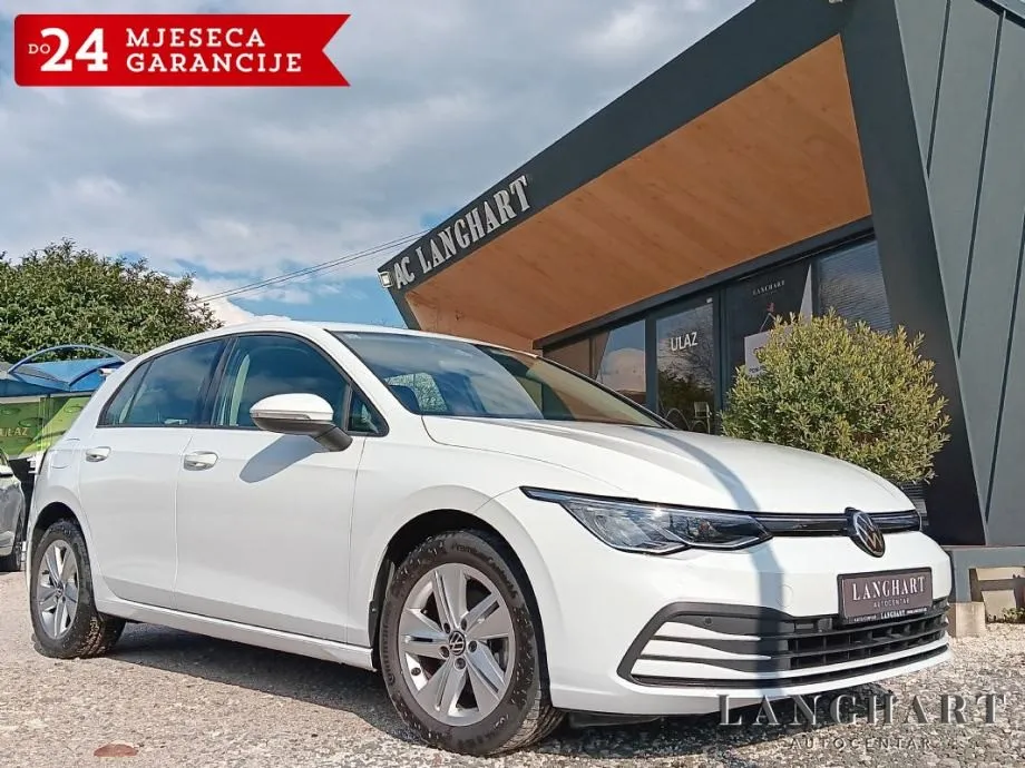 vw golf 8 2,0 tdi,dsg,hr-vozila,servisna,reg.08/26, leasing bez učešća - slika 2