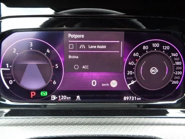vw golf 8 variant 2,0 tdi dsg r-line/hr/nav/virt/led/pdc/laas/acc/ambl - slika 8