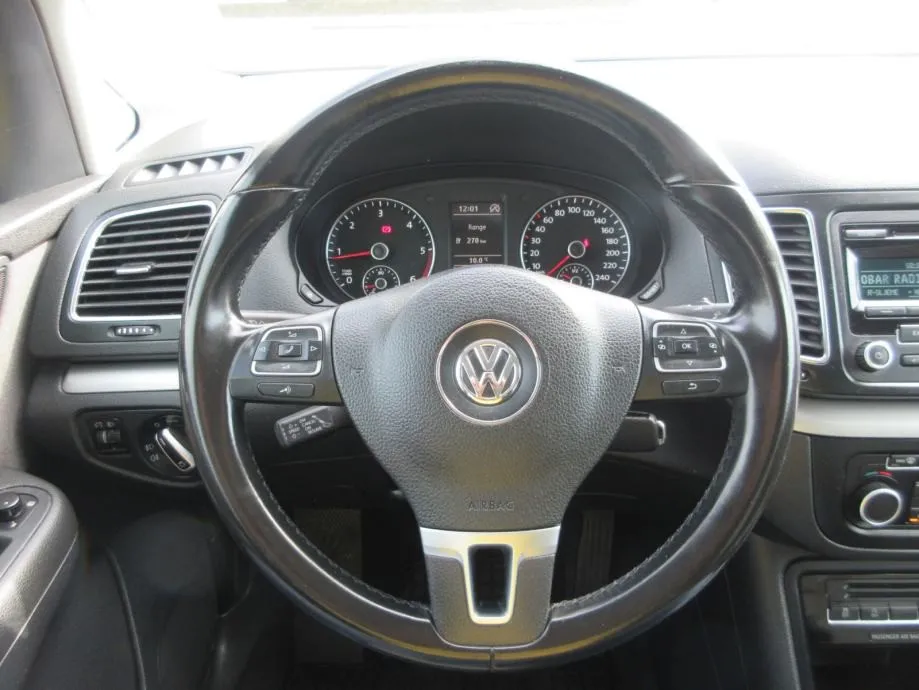 vw sharan 2,0 tdi bmt,140ks,hr auto,,comfortline,reg.god.,servisna,top - slika 10