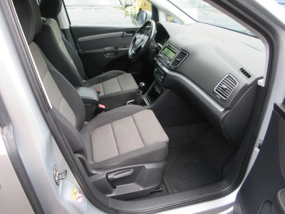 vw sharan 2,0 tdi bmt,140ks,hr auto,,comfortline,reg.god.,servisna,top - slika 14