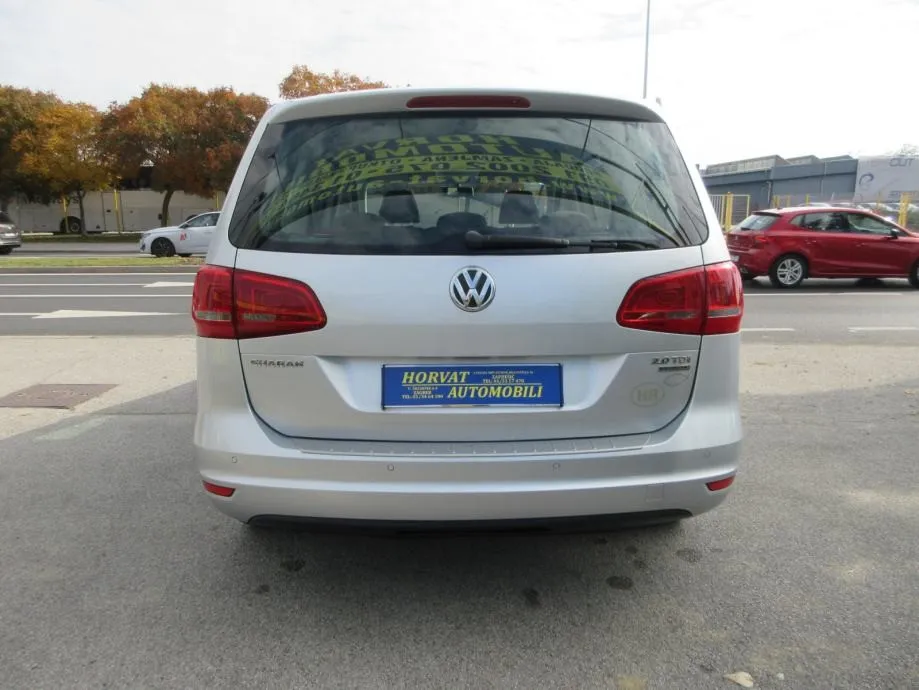 vw sharan 2,0 tdi bmt,140ks,hr auto,,comfortline,reg.god.,servisna,top - slika 6