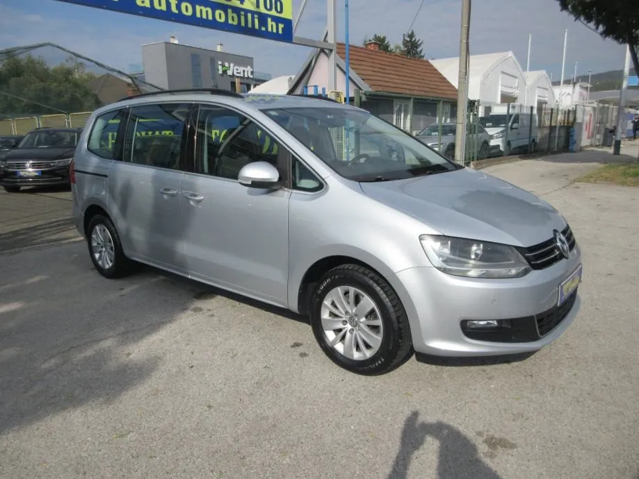 vw sharan 2,0 tdi bmt,140ks,hr auto,,comfortline,reg.god.,servisna,top - slika 3
