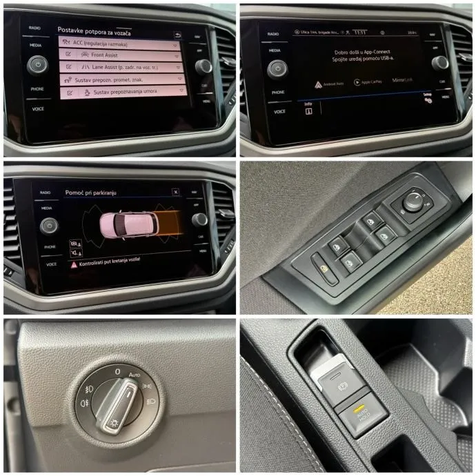 vw t-roc 1.5 tsi dsg °navigacija°adaptivni temp.°leasing bez učešća° - slika 16