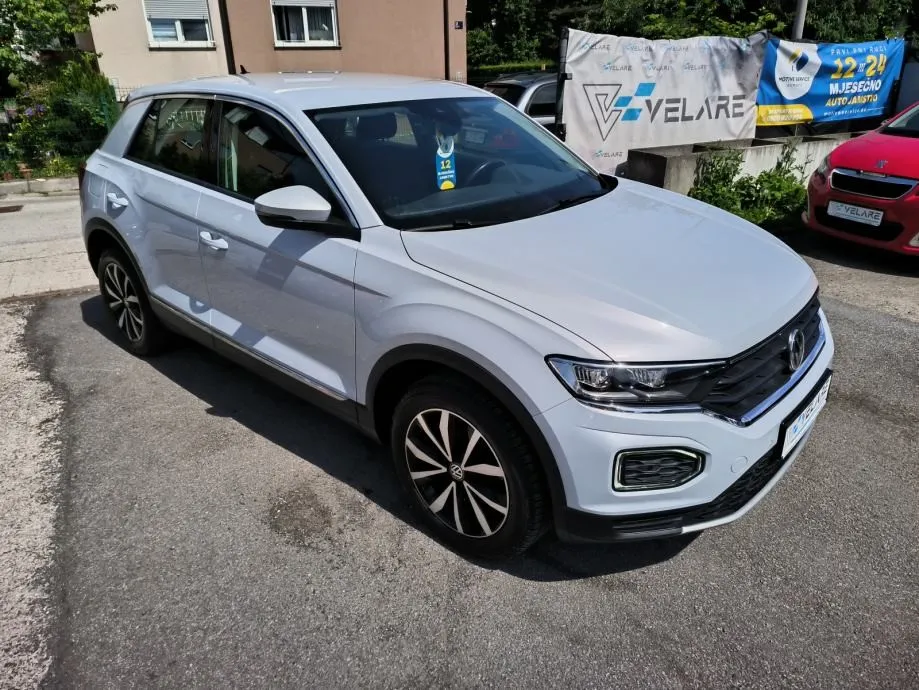 vw t-roc 1,6 tdi style, led, jamstvo, servisna, reg. 1 godinu - slika 3