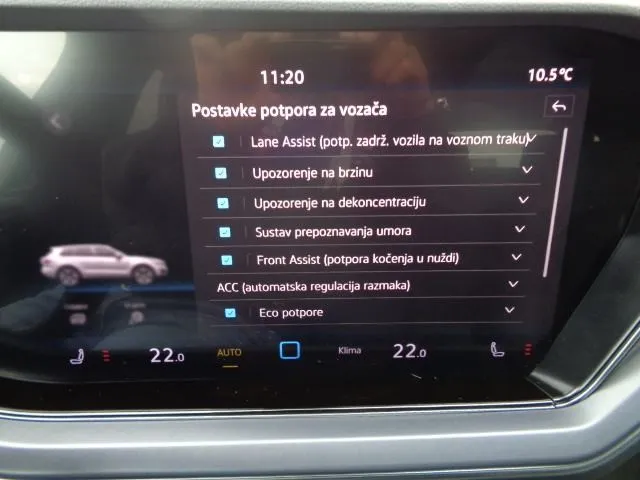 vw touareg v6 tdi 4mo aut rline/hr/koža/virt/pan/led/nav/kam/35tkm/19" - slika 21
