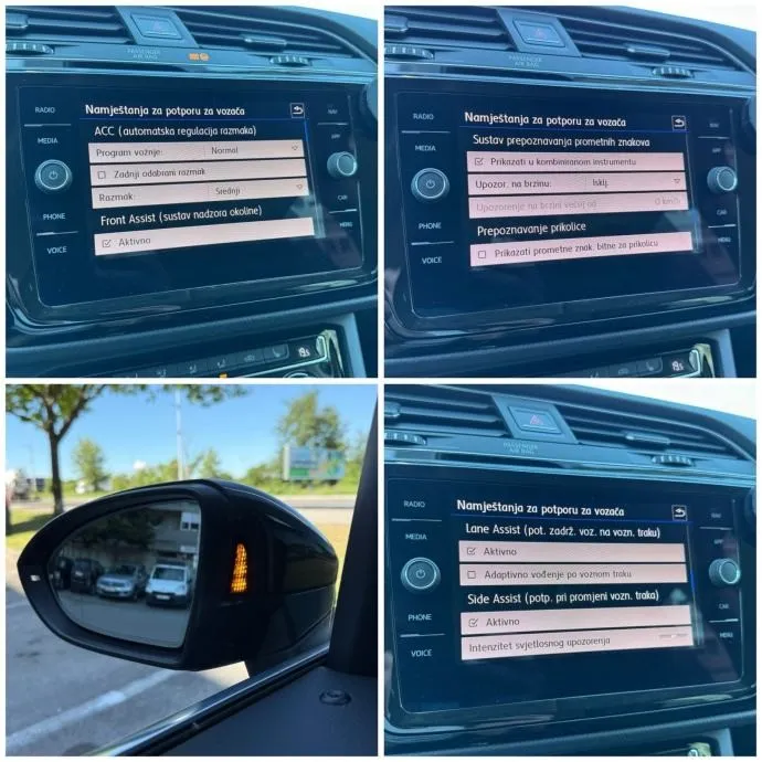 vw touran 1,5 tsi 7-sjedala°navi°led°kamera°keyless°reg:6/2027° - slika 16