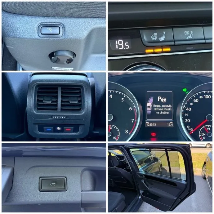 vw touran 1,5 tsi 7-sjedala°navi°led°kamera°keyless°reg:6/2027° - slika 18