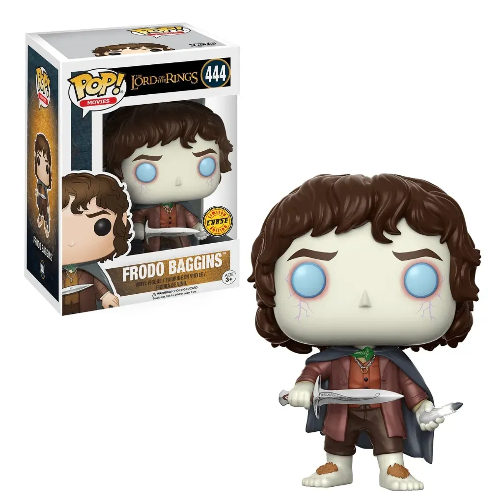 funko pop! movies: the lord of the rings – frodo baggins #444 (chase) - slika 3