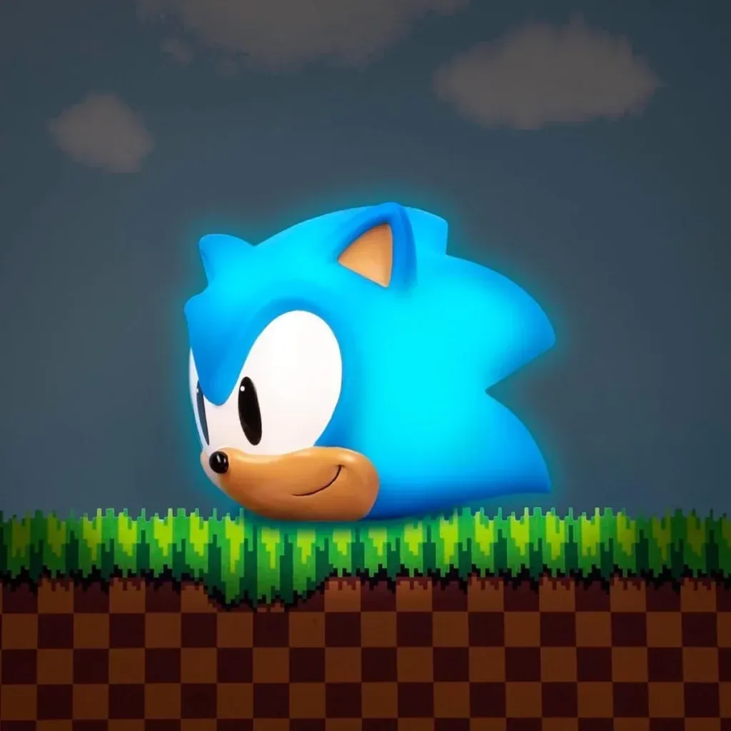 sonic the hedgehog 3d mood light - slika 6