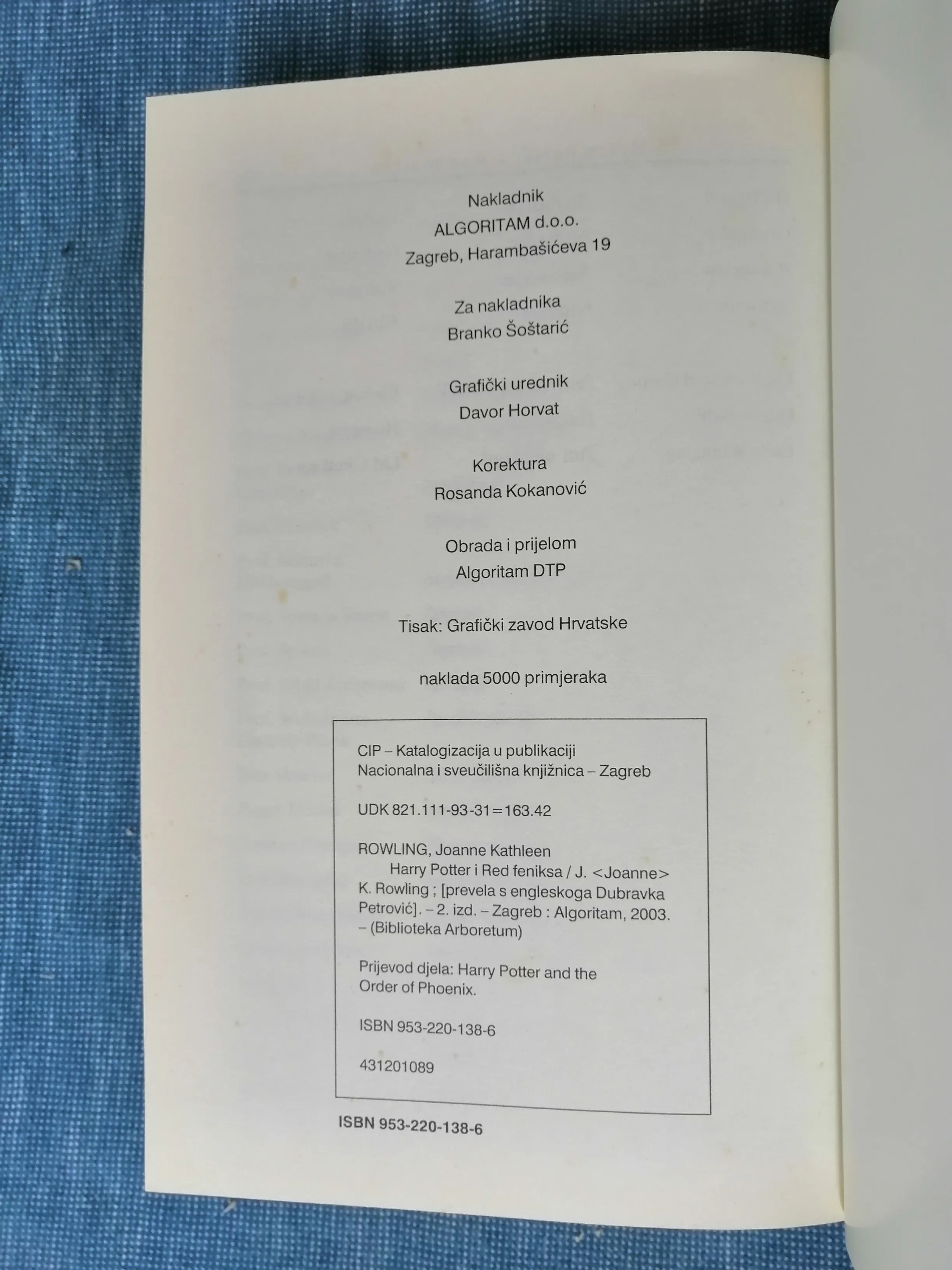j. k. rowling – harry potter i red feniksa - slika 4