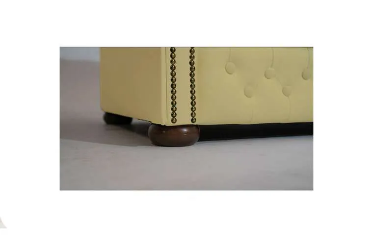 chesterfield dvosjed first class leather | 2-sjedišta | vanilla - slika 3