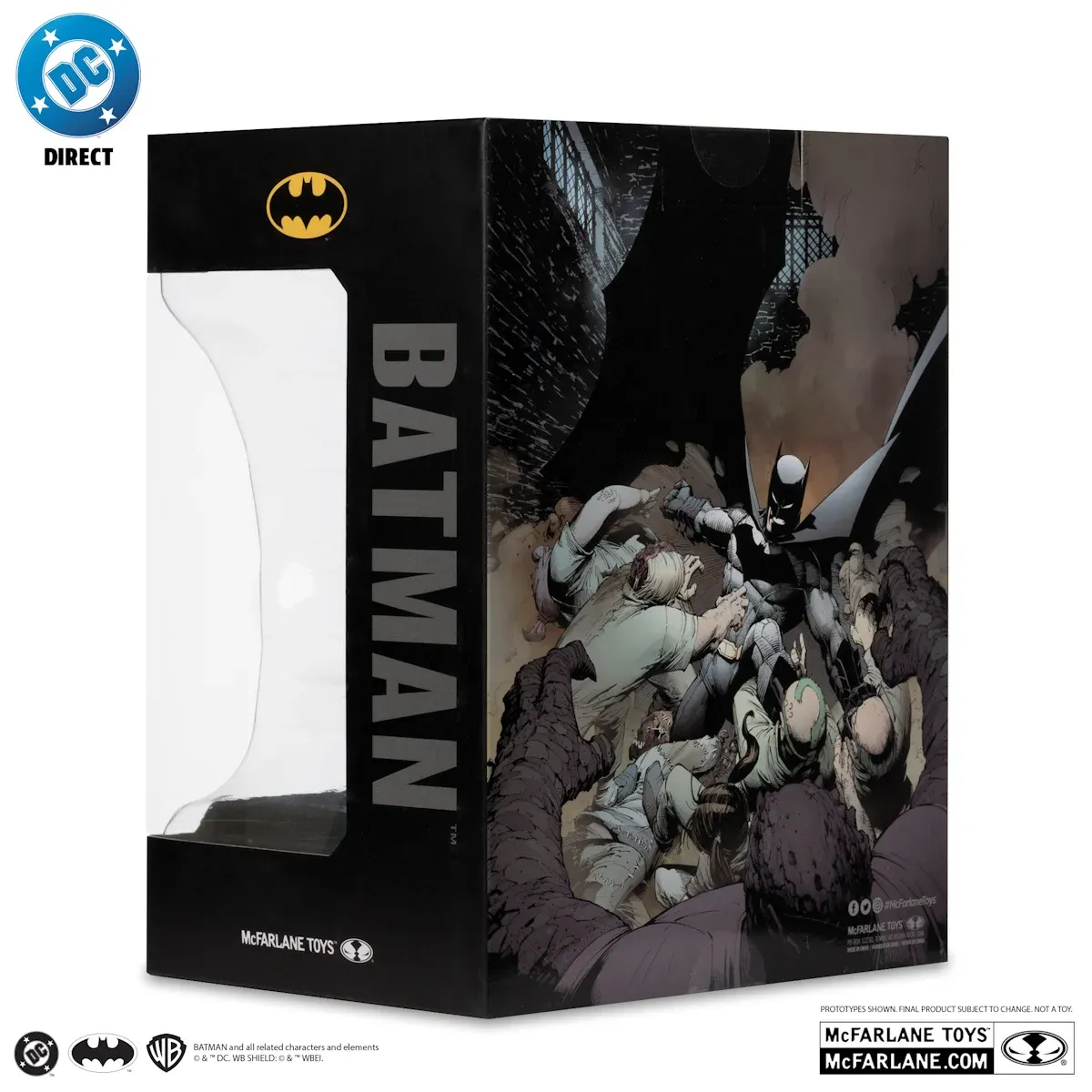 mcfarlane dc direct – batman (court of owls) cowl replica - slika 6