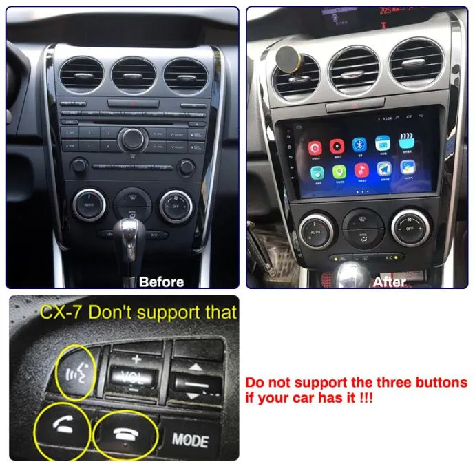 mazda cx-7 original 2din radio android - slika 7