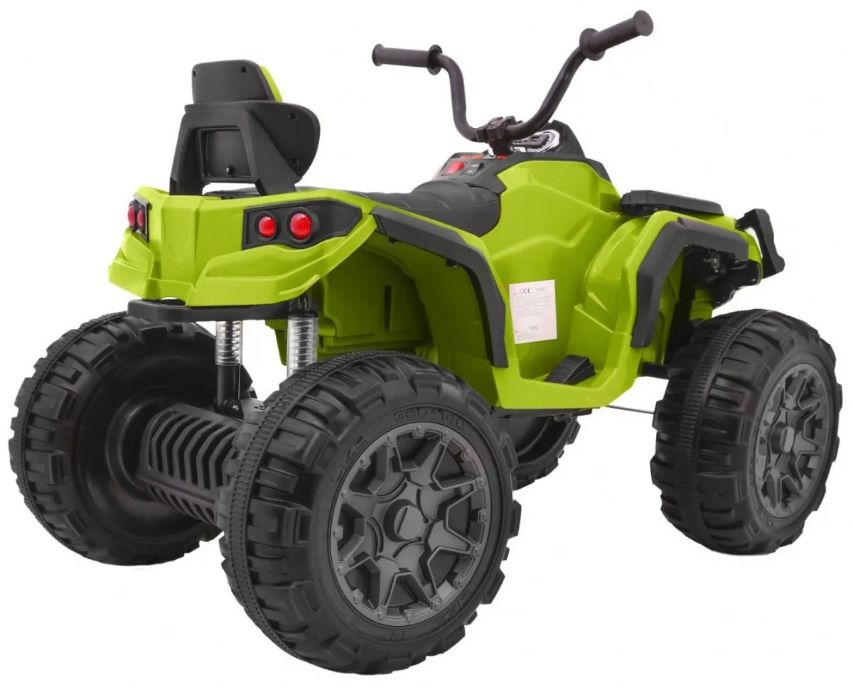 quad na akumulator atv - zeleni - slika 6