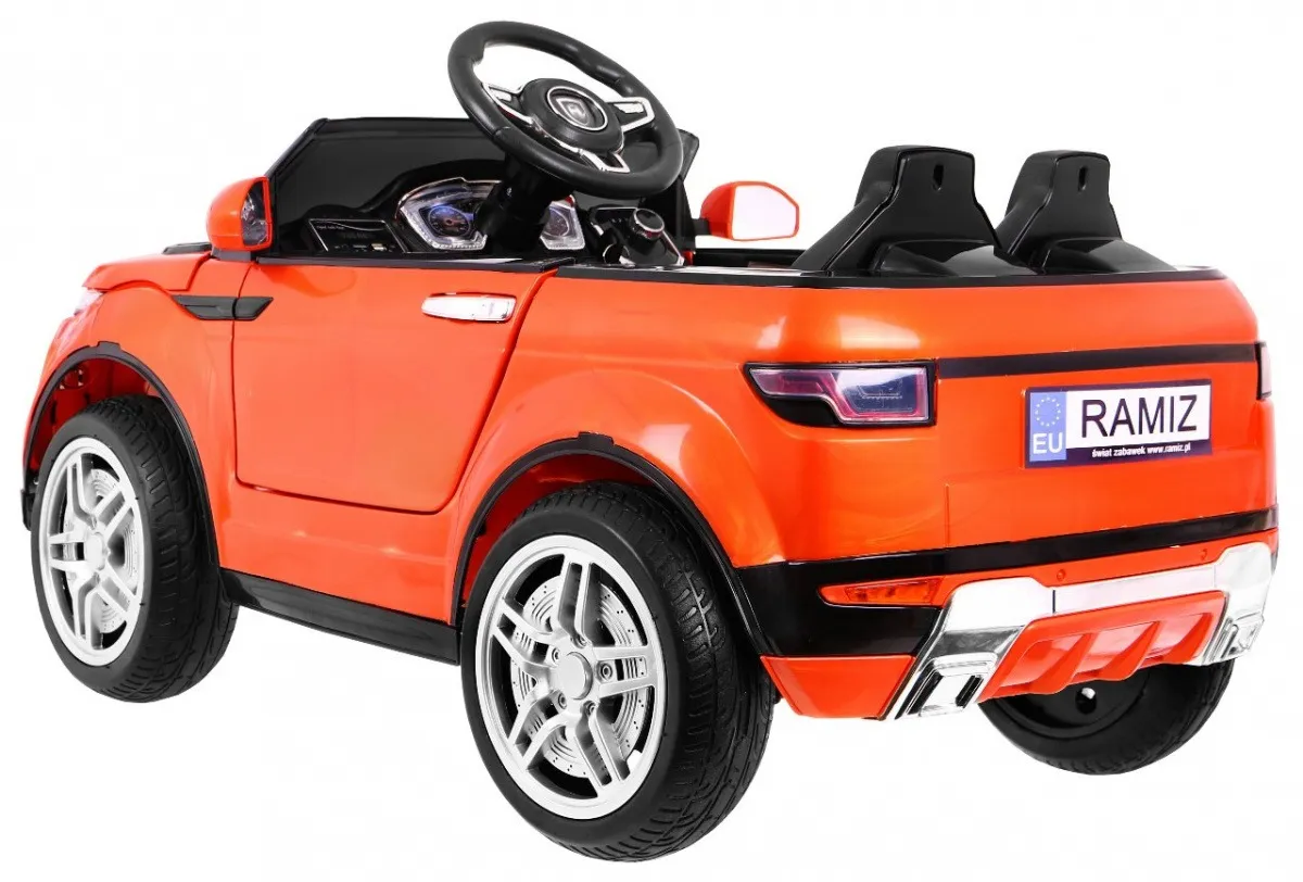 auto na akumulator rapid racer - narančasti - slika 4
