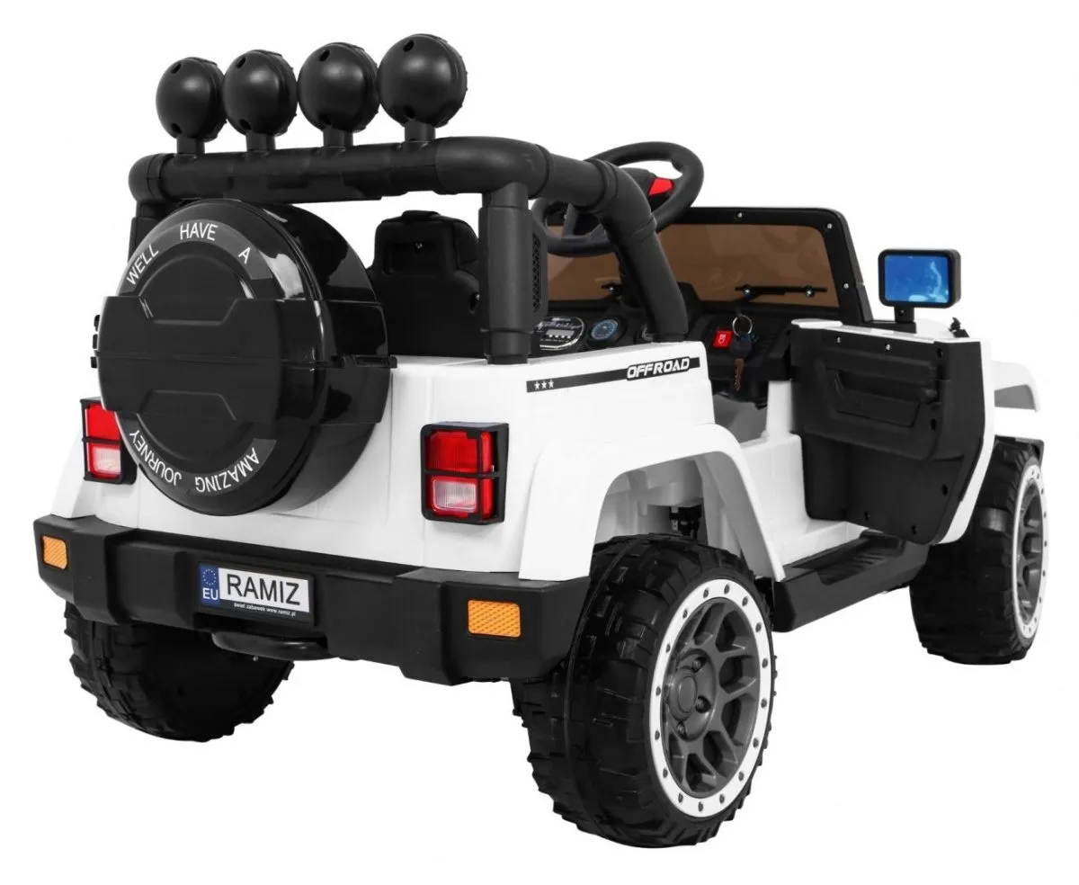 auto na akumulator full time 4wd 4x4- bijeli - slika 8