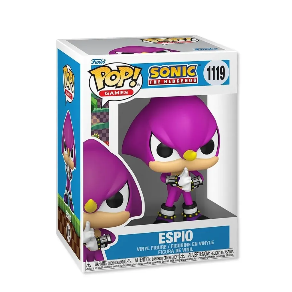 Funko Pop! Games: Sonic the Hedgehog – Espio #1119 - Zagreb