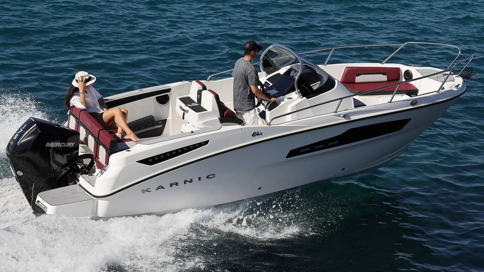 karnic 6.70 m (sl641) otvoreni pramac/kabina u konzoli, model 2026 - slika 3