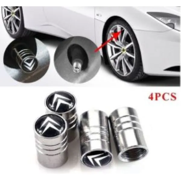 Metalne/alu/chrome kapice za ventile (4 kom paket) - Zagreb