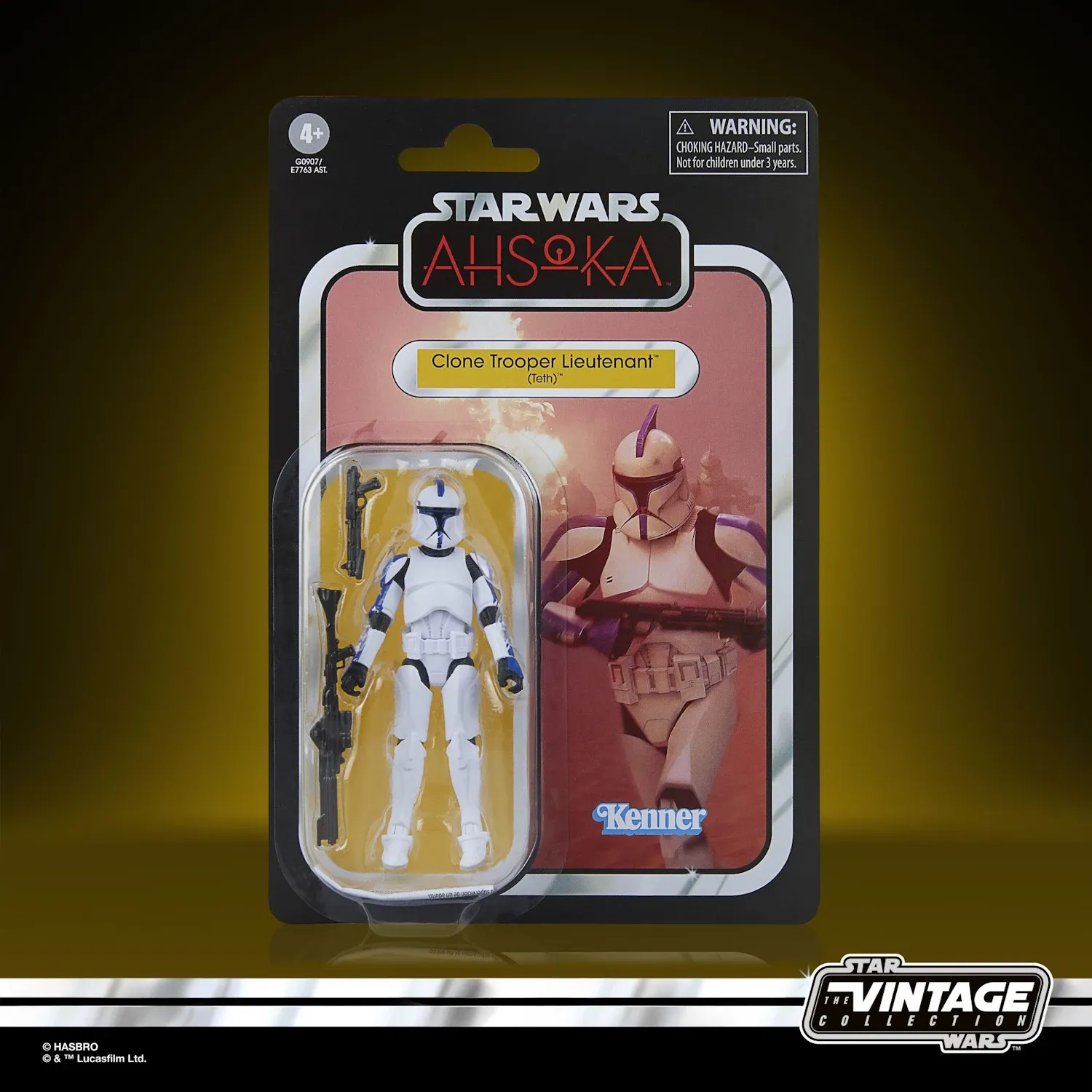 star wars: ahsoka – clone trooper lieutenant (teth) figurica, 9.5cm - slika 2