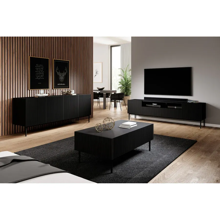 komoda nicole 200cm, materijal: mdf - slika 5