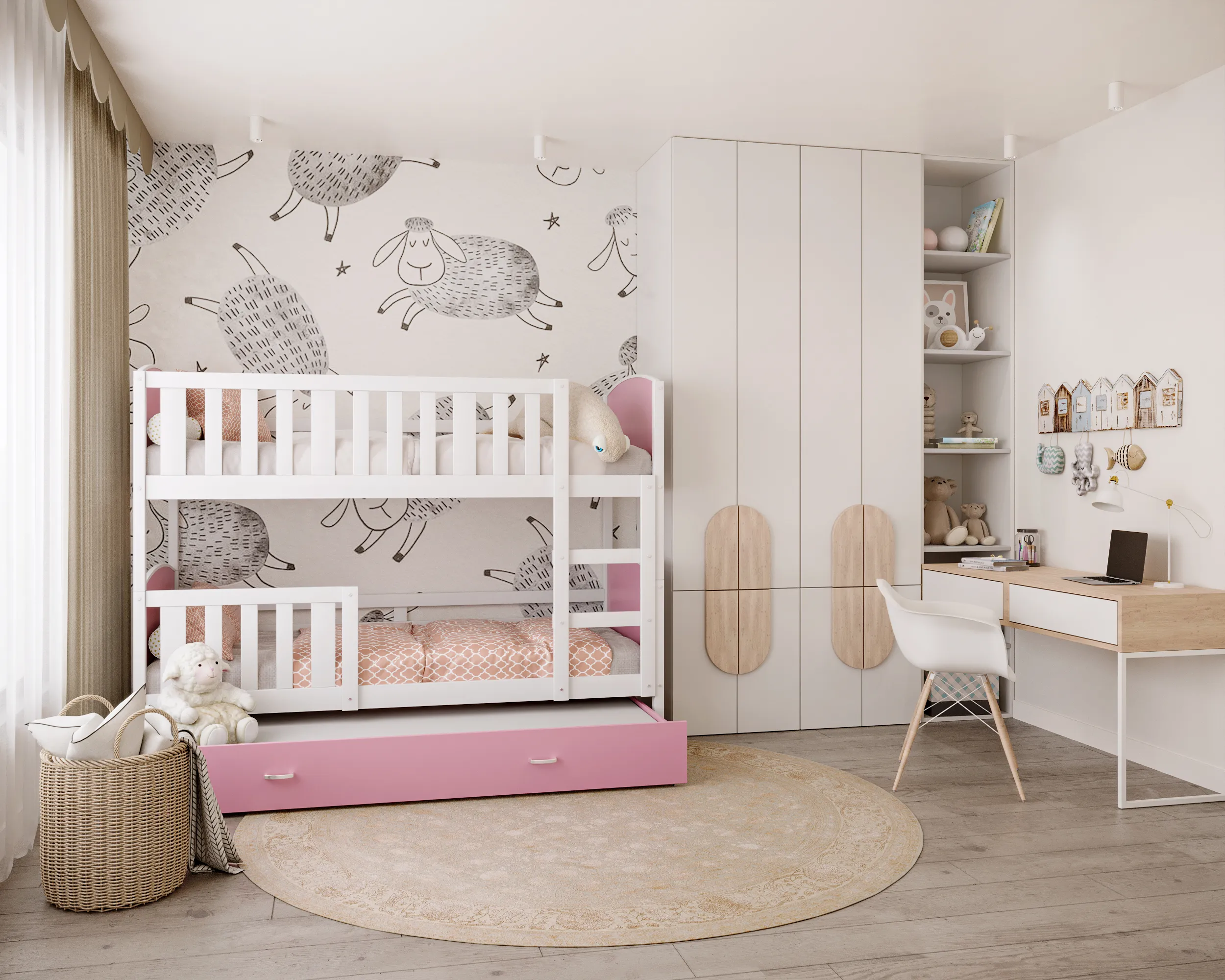 tami 3 krevet na kat s tri ležaja – 200×90 - slika 2