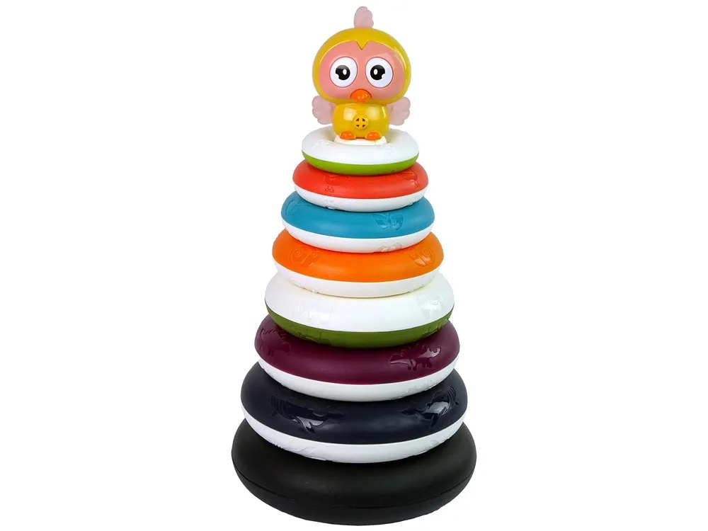 obrazovna piramida s obručima duckie wheel - slika 3