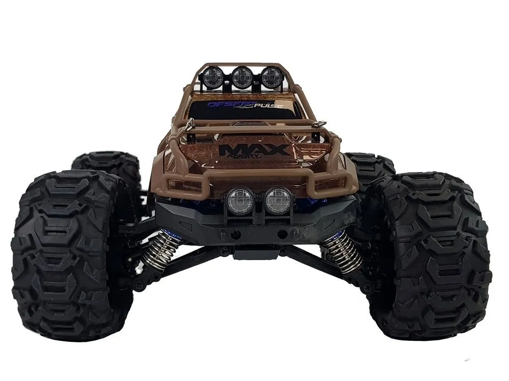 rally car remote controlled brown 2.4g 1:18 35 km/h speed control - slika 4