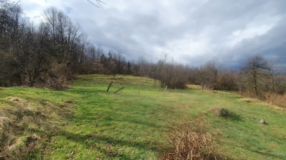 gorski kotar, jablan poljoprivredno zemljište sa šumom - slika 3