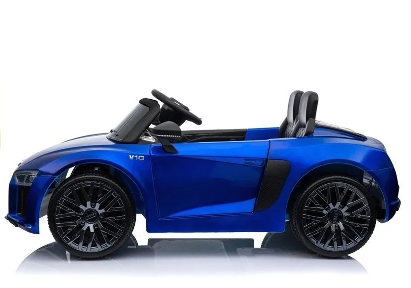 licencirani auto na akumulator audi r8 spyder - plavi - slika 9