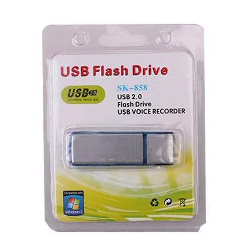 usb diktafon - 8 gb / snimač zvuka - 16 h snimanja - slika 2