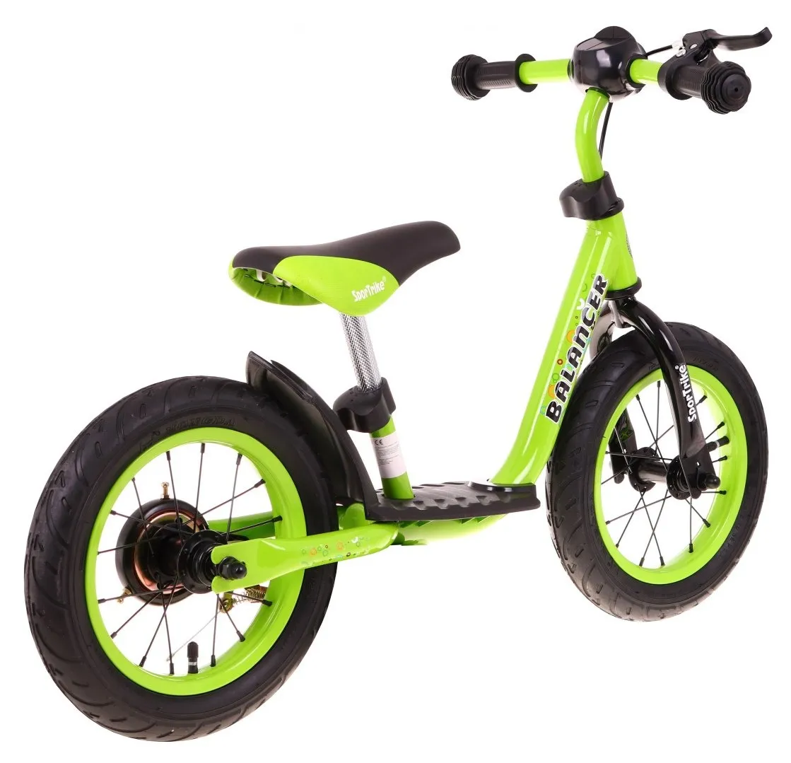 bicikl bez pedala balancer - zeleni - slika 2