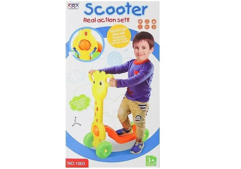 romobil žirafa – žuti - slika 3