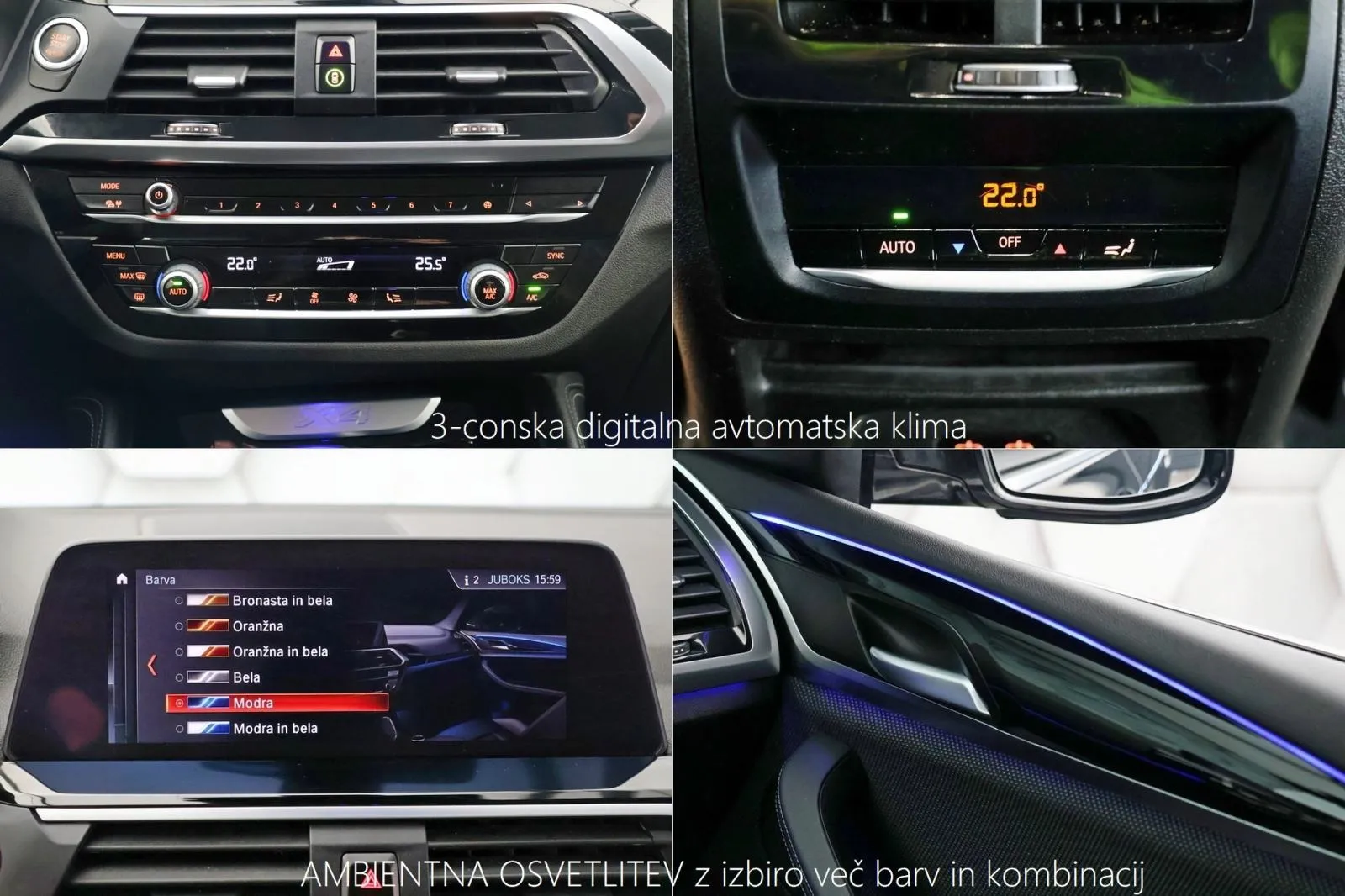 bmw serija x4: xdrive 20d aut x-line adapt.led navipro dab kamera - slika 7