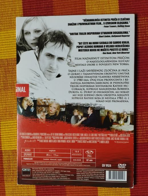 tajne i laži savršenog zločina / all good things ... dvd - slika 2