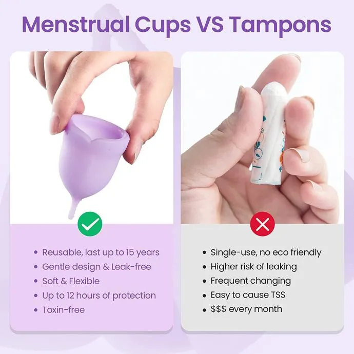 menstrualne čašice, femometer rose - slika 8