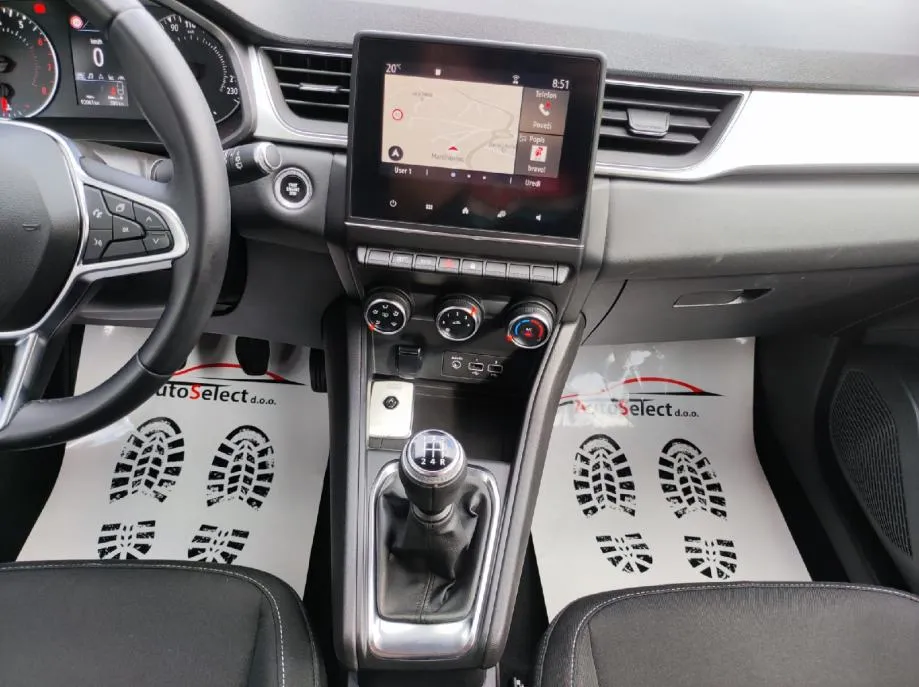 renault captur tce - 2020 - 90.000km - navi - servis - reg 1 god ! - slika 14