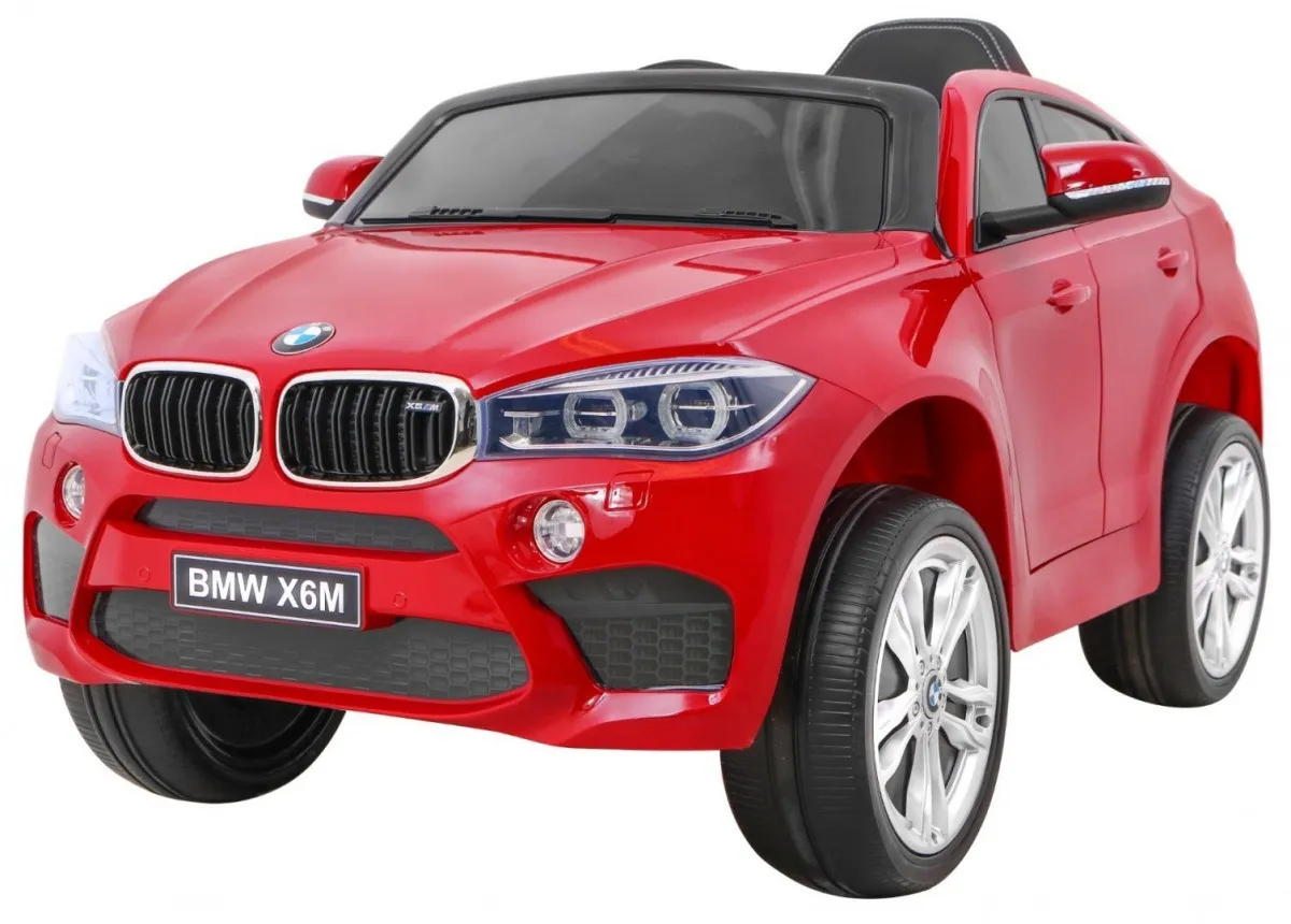 Licencirani auto na akumulator BMW X6M - crveni/lakirani - Mursko Središće