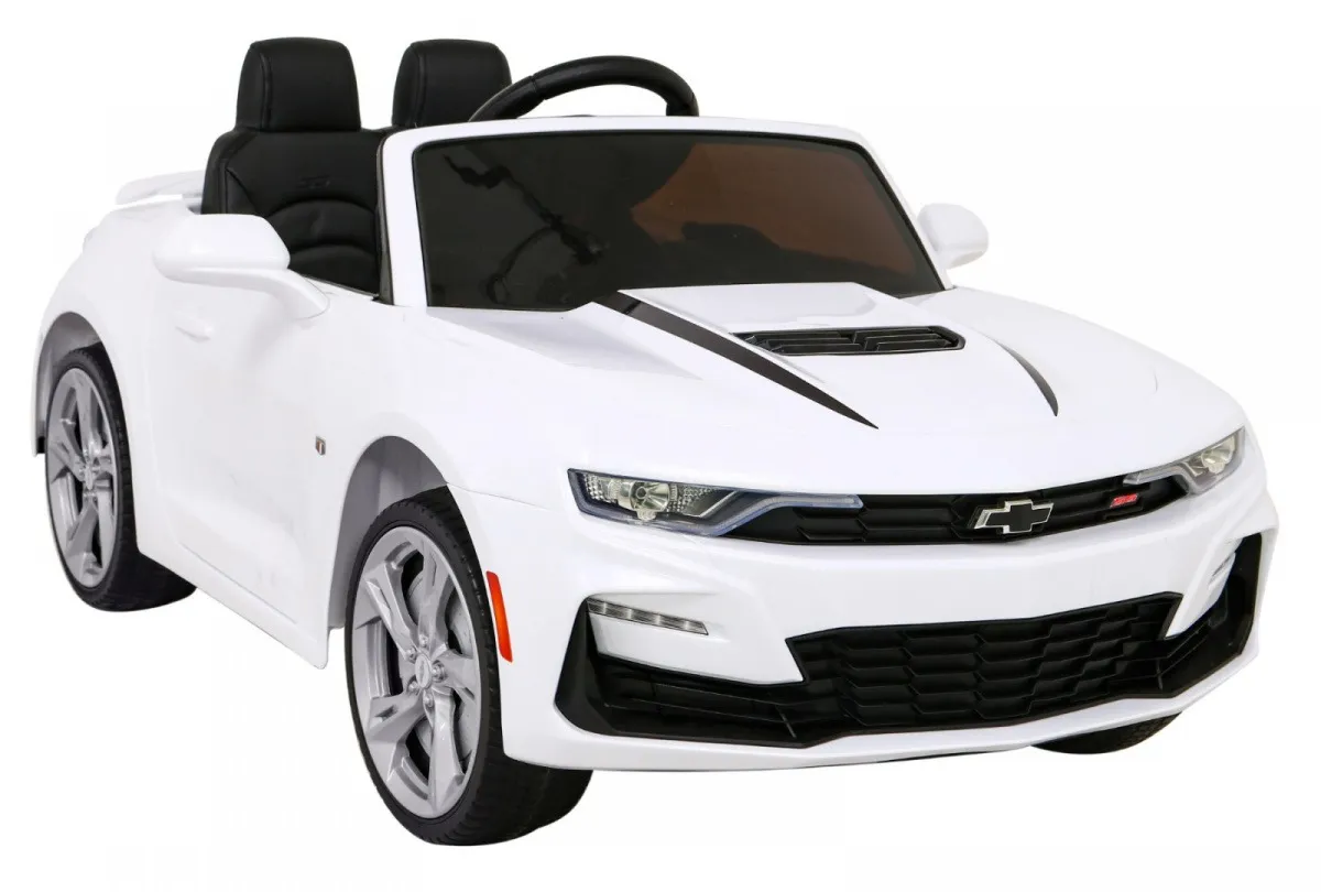 licencirani auto na akumulator chevrolet camaro 2ss - bijeli - slika 8