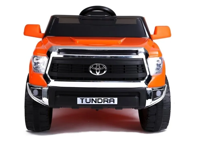 licencirani auto na akumulator toyota tundra - narančasti/lakirani - slika 3