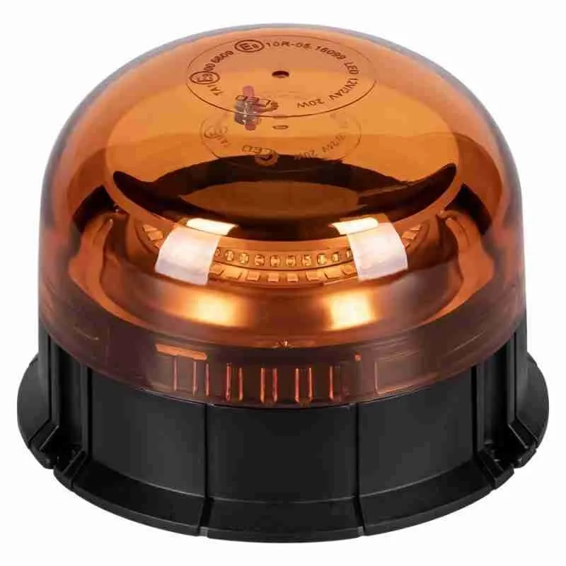 svjetlo upozorenja glatko 45x led 3 vijka 2 treptaja - slika 4