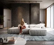 modularna garnitura freestyle 310x200cm, materijal: boucle - slika 7